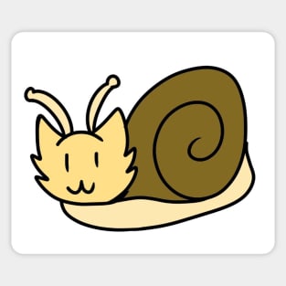 Cat Snail Sticker